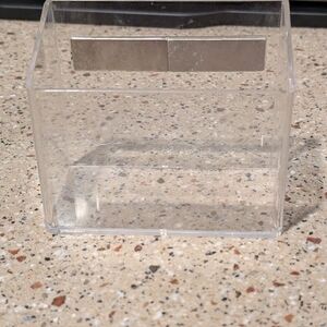 Clear Acrylic Box with Magnetic Backing (EUC)